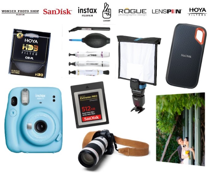 Sorteio de Equipamentos para fotografia