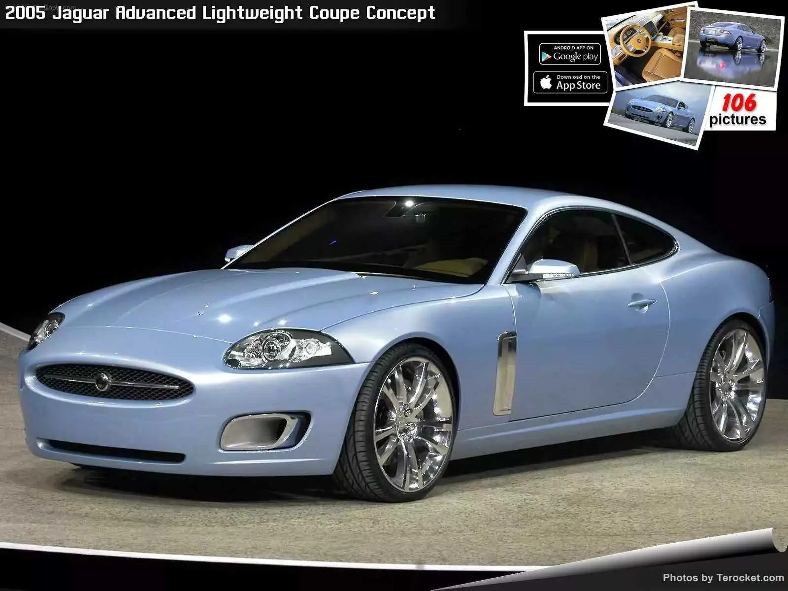 Hình ảnh xe ô tô Jaguar Advanced Lightweight Coupe Concept 2005 & nội ngoại thất