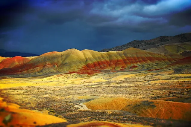 The Painted Hills at Oregon's Cascade Range