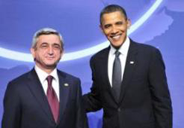 El presidente de la RA Serzh Sargsyan tuvo una conversación telefónica con el presidente de los EEUU Barak Obama