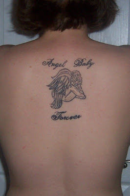 tattoos for girls in memory of a loved one on this tattoo was made in memory of a miscarried child for blogger heidi ...