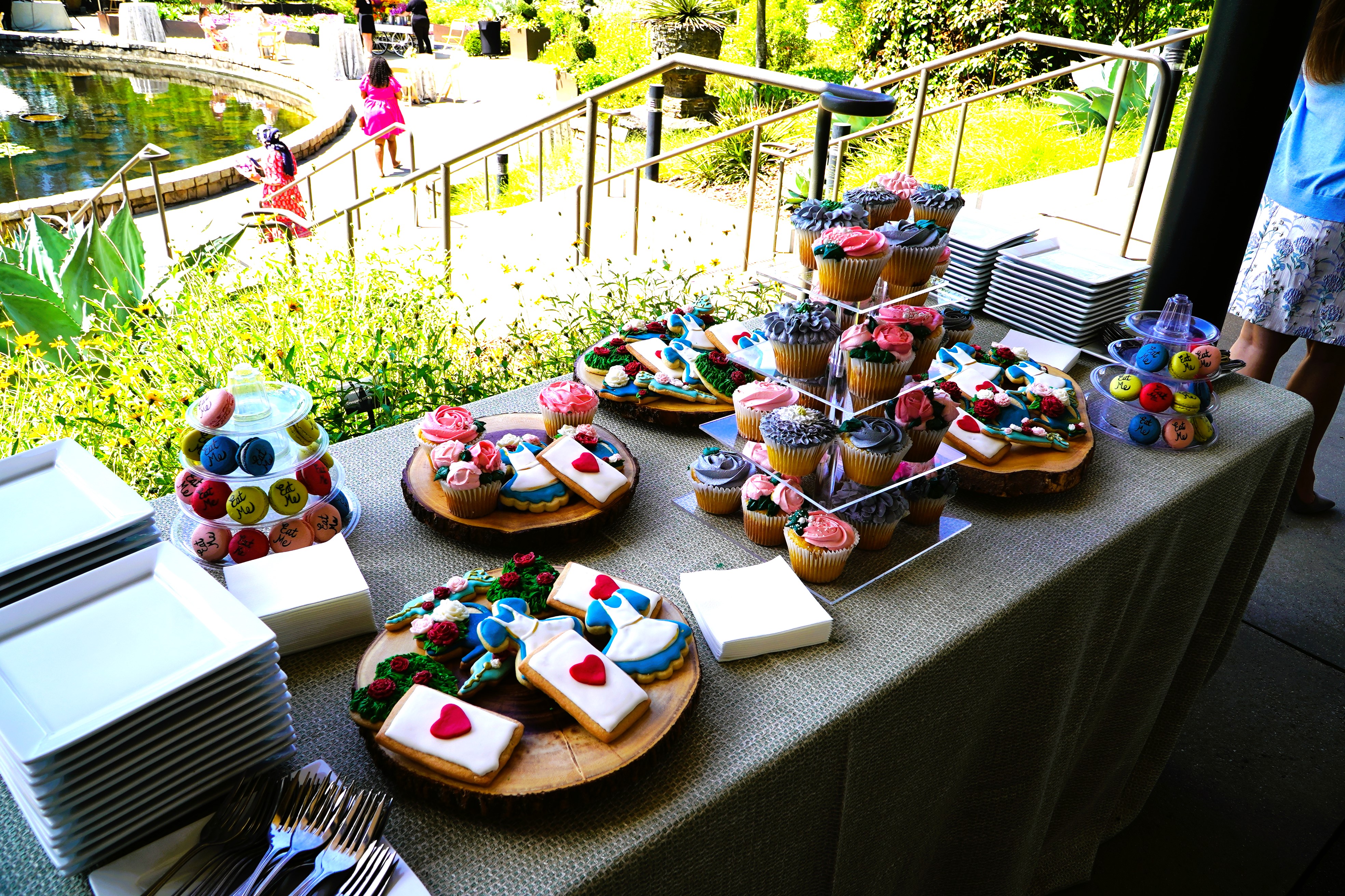 Dessert Bar at the Atlanta Botanical Garden