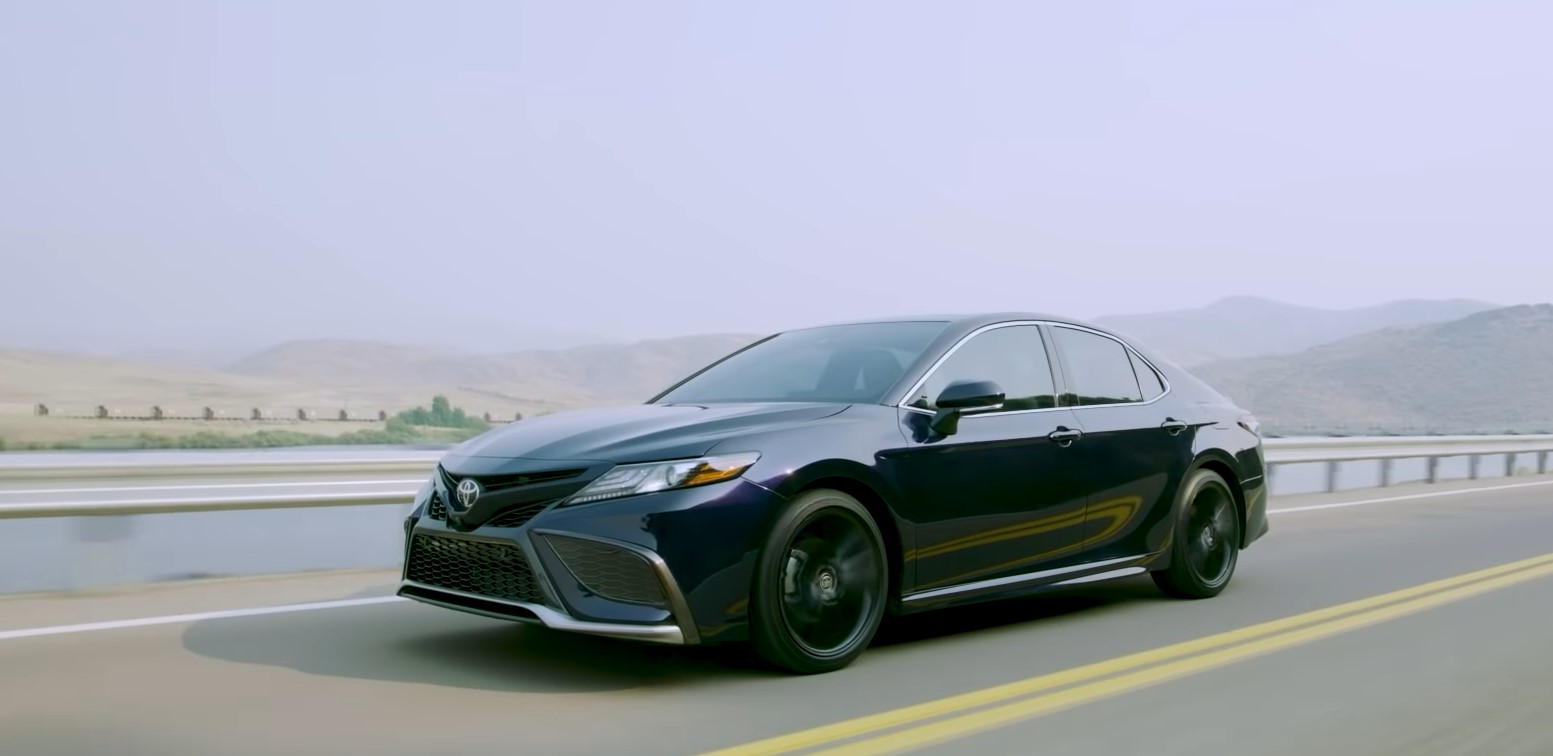 Toyota Camry 2021 On The Road