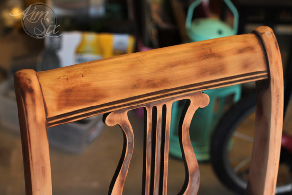 Chair after sanding