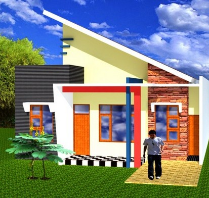 50 Gambar Desain Rumah Impian Persegi Panjang Minimalis 