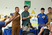 Warga Sagulung Juara 1 se-Indonesia Lomba Robotik, Ketua KNPI Batam Serahkan Bantuan