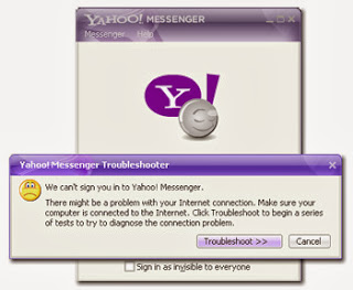  yahoo messenger troubleshooter