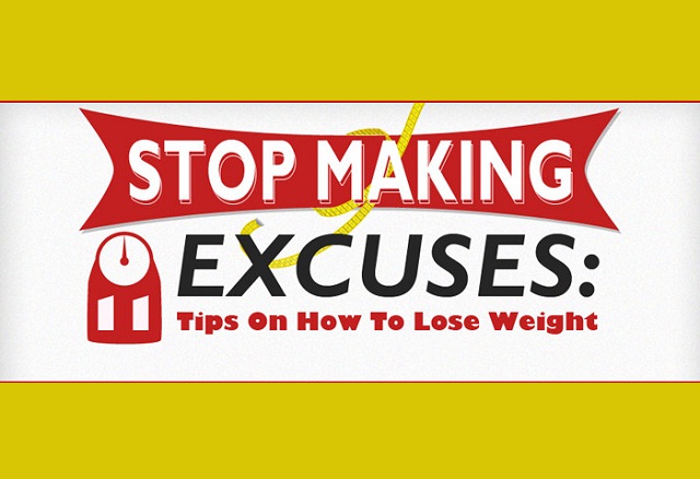 Image: Stop Making Excuses: Tips on how to Lose Weight