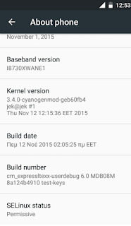 CyanogenMod 13 for Samsung Galaxy Express GT-I8730