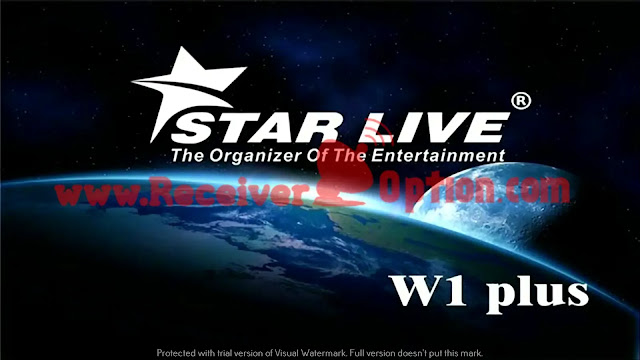 STAR LIVE W1 PLUS 1506TV 512 8M بنيت في برنامج WIFI الجديد 13 أبريل 2022