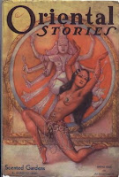 Sensual book cover of "Oriental Stories" 