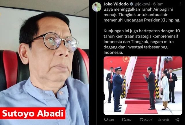 melakukan kunjungan kerja terbatas ke Chengdu Pengamat: Jokowi Lapor Xi Jinping