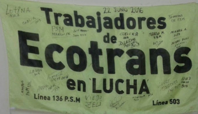 Dejó de funcionar la línea 317 y los trabajadores de Ecotrans se reunirán el jueves