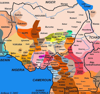 Over 370 tribes in Nigeria alone!!! LOOK AT THEM! MAP