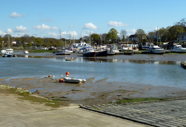 Boats moored at Wootton Creek