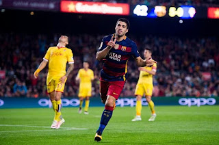 La Liga: Luiz Suarez Scores Four Goals For Second Game In A Row, Leads Cristiano Ronaldo 