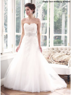 cheap lace wedding dresses