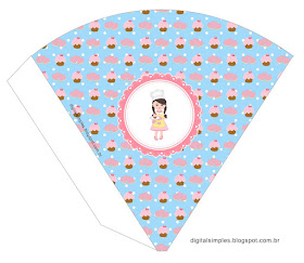 Girls Bakery: Free Party Printables.