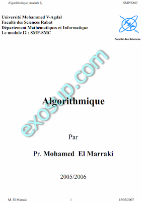 cours d'algorithmique smp fsr