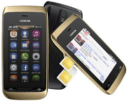 harga handphone nokia asha dual sim murah, spesifikasi lengkap nokia asha touchscreen terjangkau, hp asha terbaru gambar dan review