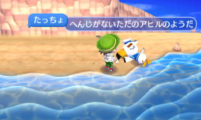 たちょの歴代ゲームランキング とびだせどうぶつの森 第２２話 雪ふるマリンスーツ