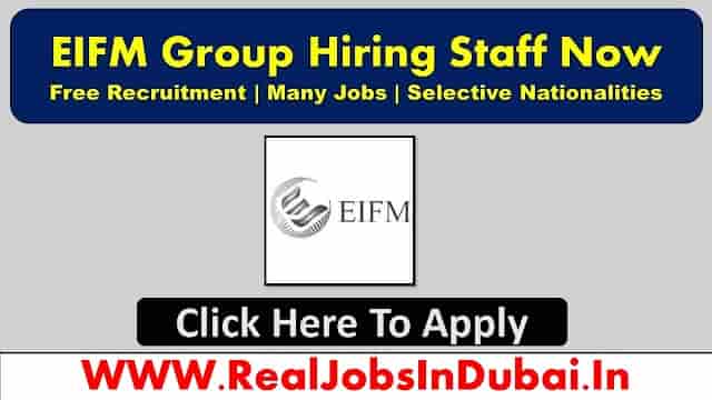 EIFM Careers Dubai Jobs