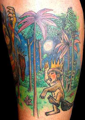 Where The Wild Things Are Tattoos @ sweetassugarman.blogspot.com