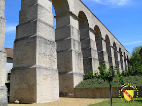 L'aqueduc aérien à Jouy-aux-Arches
