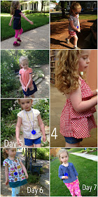 Recapping a month of wearing handmade children's clothing as part of Made for Kids Month. | The Inspired Wren