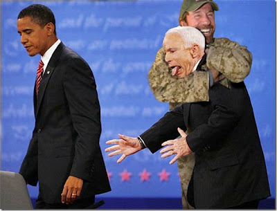 Weird McCain and Obama pictures