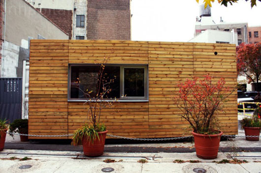 Small Shipping Container Prefab Home made from Recycled Material