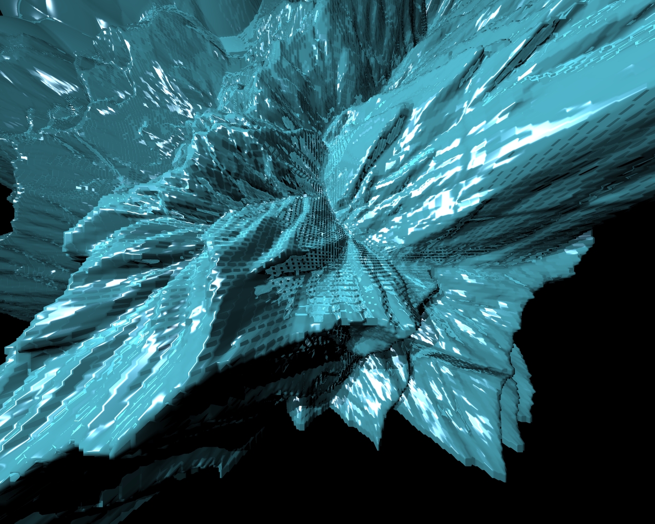 Ice Mountain Abstract Art Wallpaper , here you can see Ice Mountain ...