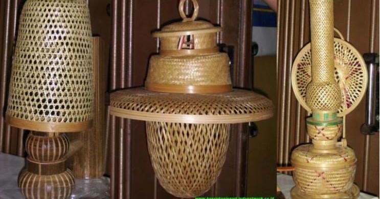 CaraMembuatKerajinanBambu Aneka Souvenir Bambu LUGUT 