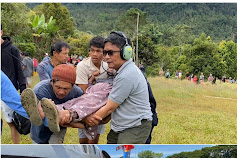 Pantau Pengiriman Logistik, Kapolda Sulsel Berhasil Kerahkan Crew Helikopter Evakuasi Ibu Hamil di Kawasan Pegunungan Latimojong