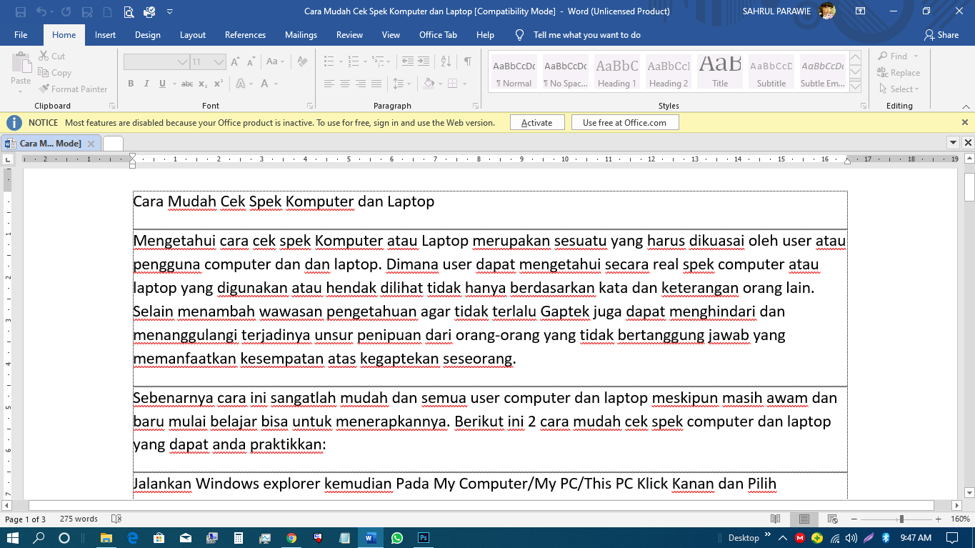 Cara Mudah Mengatasi Microsoft Office 2019 Expired Trial Day