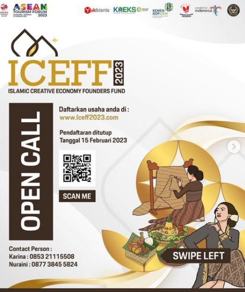Pendaftaran Islamic Creative Economy Founders Fund (ICEFF) 2023