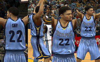 NBA 2K13 Memphis Grizzlies Jersey Alternate (A) Patch