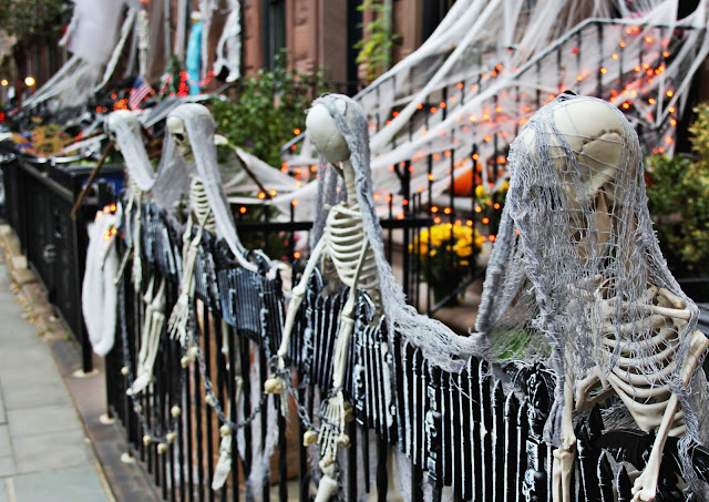 Halloween decorations in America