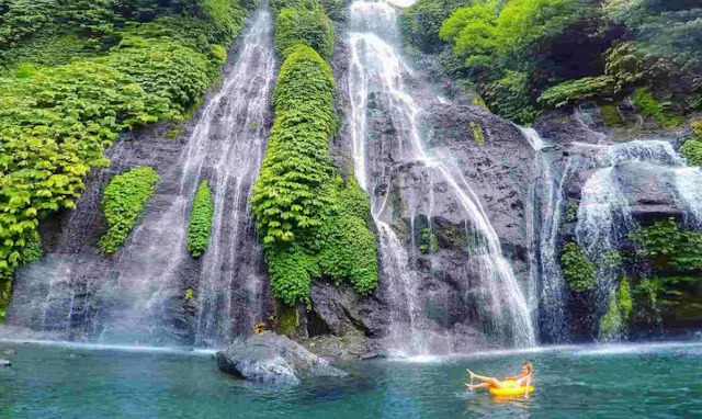 banyumala twin waterfall