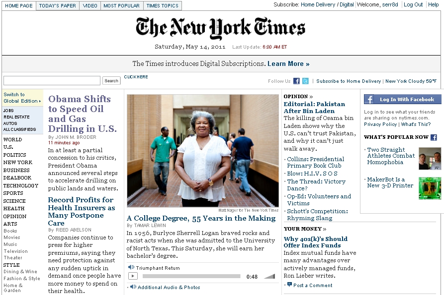 new york times front page obama. new york times front page
