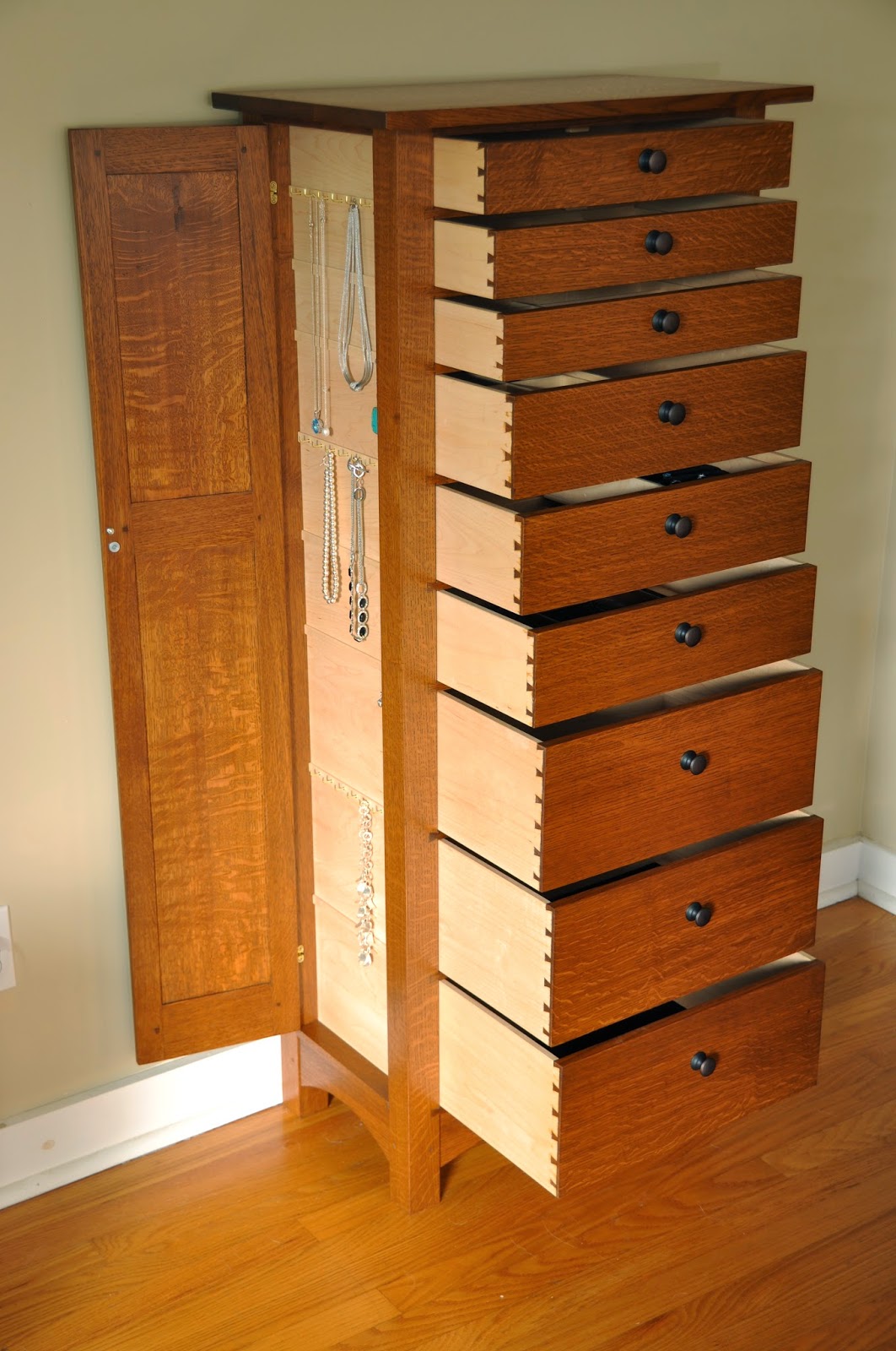 Honey Do Woodworking: Jewelry Armoire / Lingerie Chest 