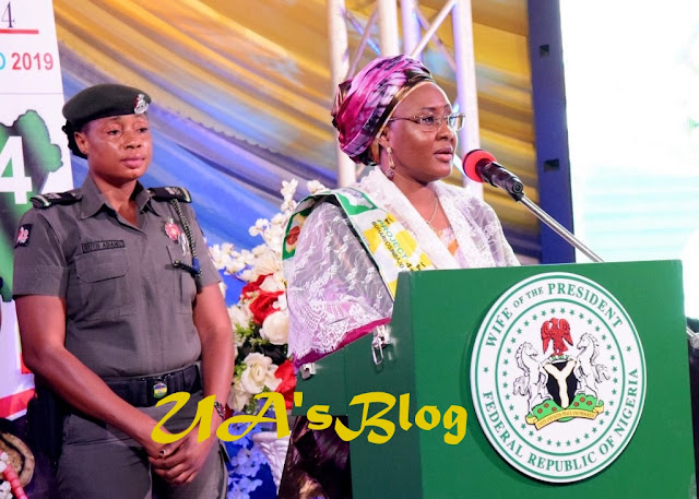 Vote Buhari Again, Aisha Urges Nigerian Women