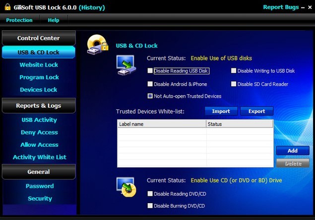GiliSoft USB Lock v7.2.0 Crack