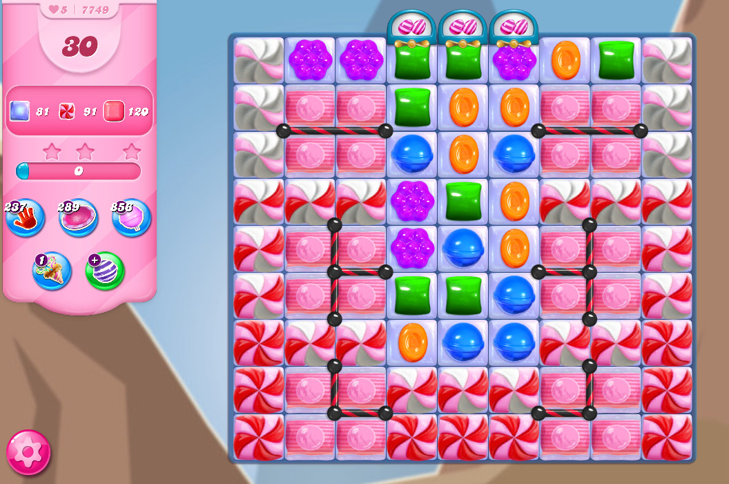 Candy Crush Saga level 7749