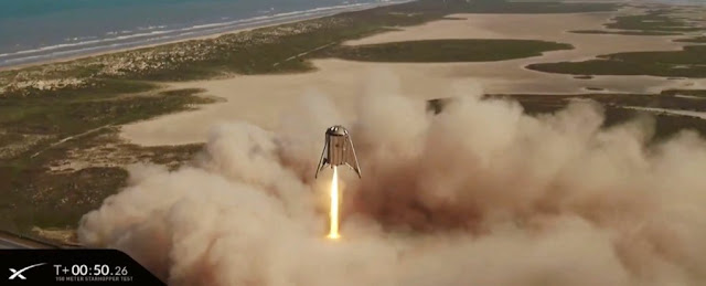 La nave starhopper de SpaceX paso la prueba