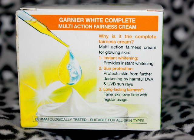 Garnier White Complete Multi Action Fairness Cream Review