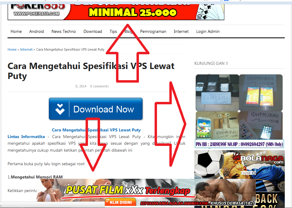 Menghilangkan IKLAN Dengan Adblock