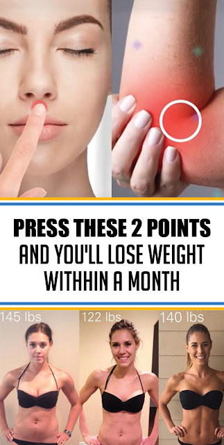 Press These 2 Points, And You'll Lose Weight Within a Month