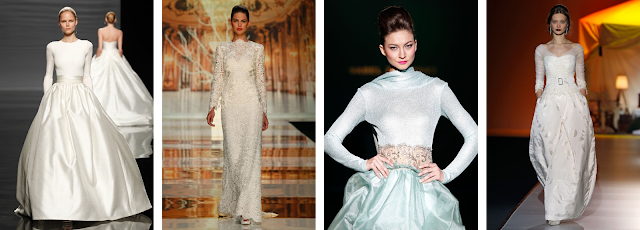 Gaudí Novias 2014: Rosa Clará; Yolan Cris, Isabel Zapardiez e Inmaculada García