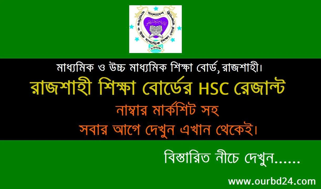 HSC Result 2023 Rajshahi Education Board Bangladesh